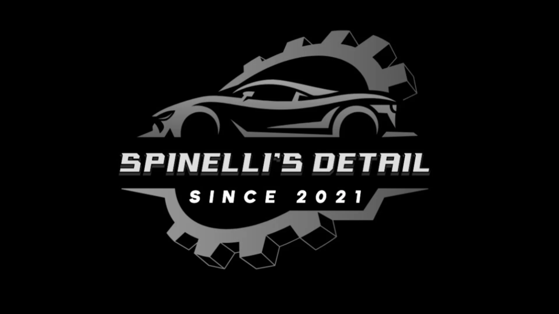 Spinelli's Detail automotive detailing logo for luxury wedding car care in Naples Florida